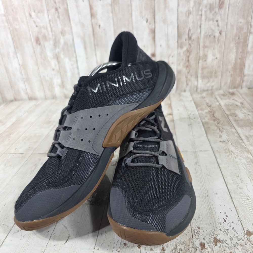 New Balance Minimus TR v2 Mens 12 Black Grey Gum Training Shoes MXMTRLK2 - Picture 5 of 8